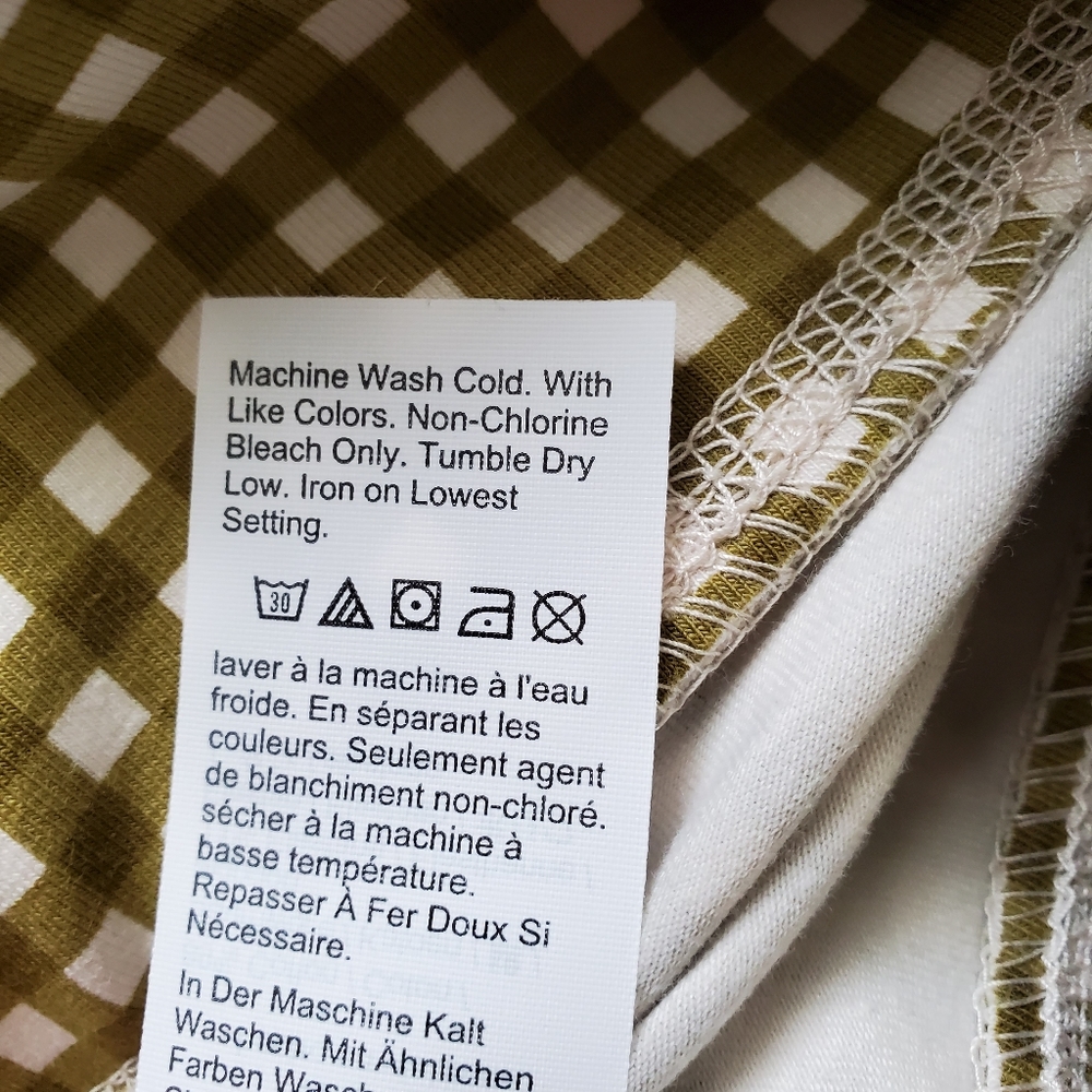 J.Crew gingham slim fit high rise leggings - Picture 5 of 8